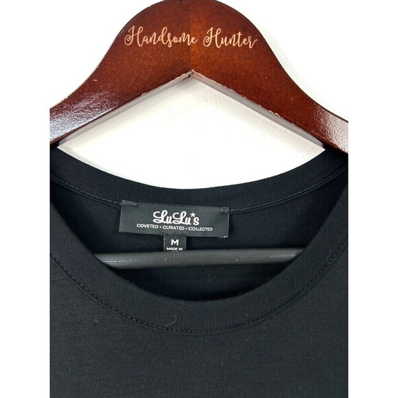 Lulus Shield and Sword Womens Size M Black Sleeveless Maxi Dress With Pockets E2 - Picture 9 of 10